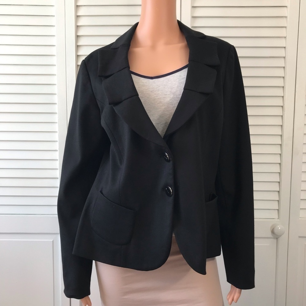 New SANDRO Sportswear Black Blazer Size Large
